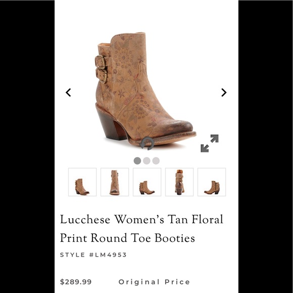 lucchese womens ankle boots